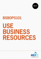 Picture of BSBOPS101 Use business resources eBook