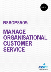 Picture of BSBOPS505 Manage organisational customer service eBook