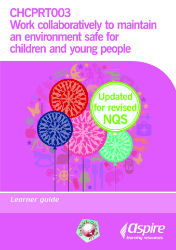 Picture of CHCPRT003 Work collaboratively to maintain an environment safe for children and young people - NQS updated eBook